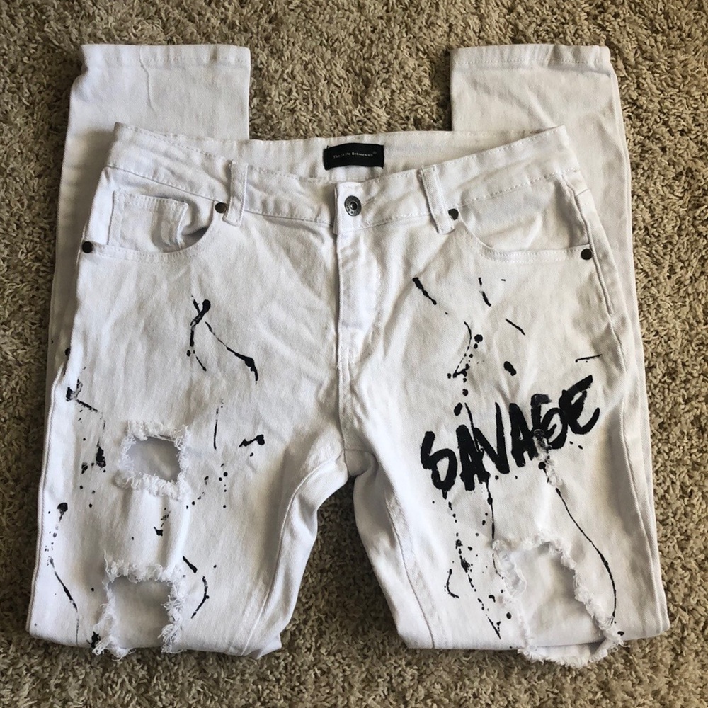 Distressed Jeans